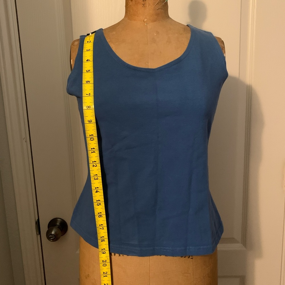 Cotton Spandex shaped Tank Top